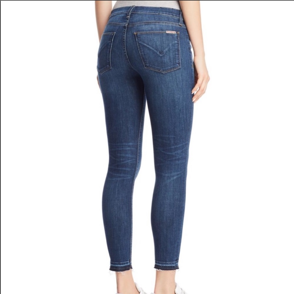 HUDSON natalie mid crop skinny jeans sz 27